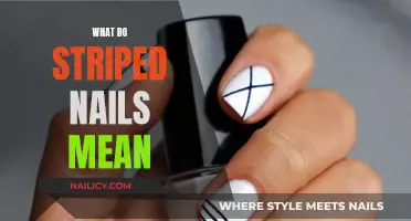 Striped Nails: What Do They Mean?