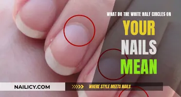 White Half-Moon Manicure: What Do They Mean?