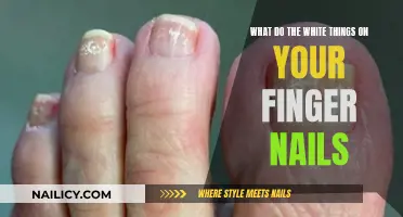 Uncover the Mystery: What Are the White Things on Your Nails?