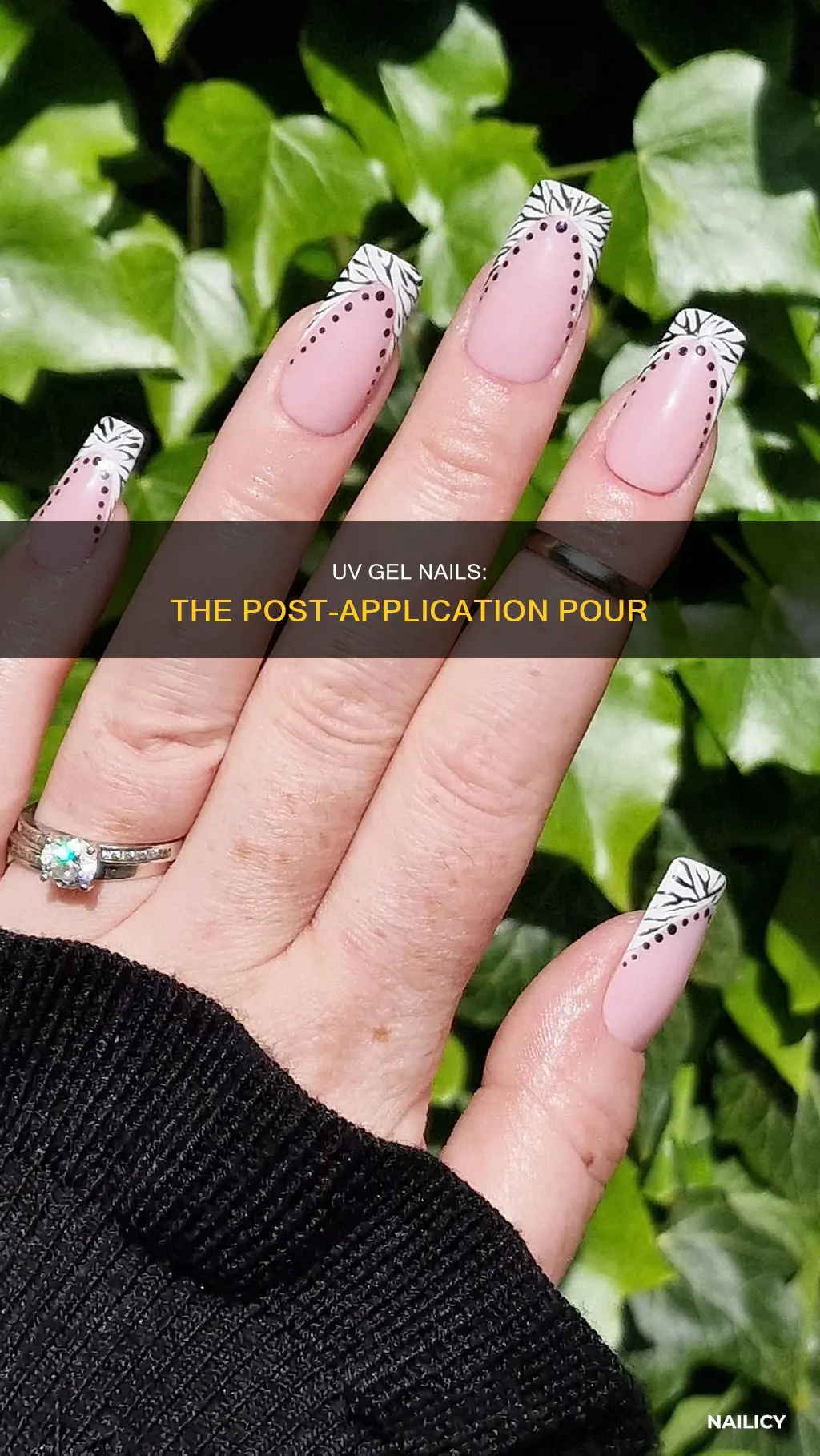 what do they pour on nails after uv gel nails