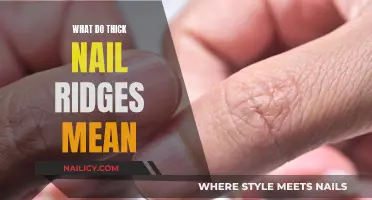 Thick Nail Ridges: What Your Nails Are Trying to Tell You