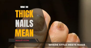 Unraveling the Mystery: Thick Nails and Their Significance