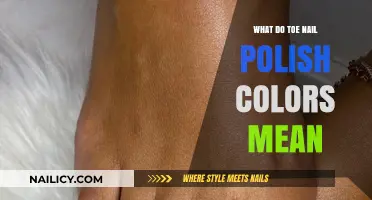 Decoding Toe Nail Polish Colors: Symbolism, Trends, and Personal Expression