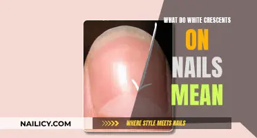 Unraveling the Mystery: White Crescents on Your Nails