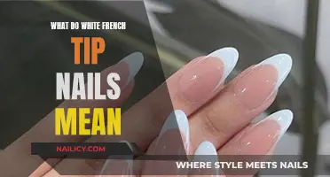 Unveiling the Symbolism: White French Tips and Their Meanings