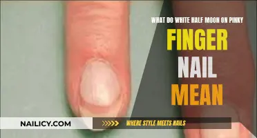 White Half-Moon Mystery: Pinky Finger Nails' Secrets