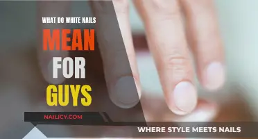 White Nails: What Do They Mean for Men's Health?