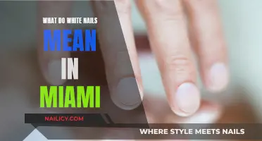 White Nails: Miami's Style Statement and Its Meaning