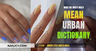 White Nails: Urban Dictionary's Take on This Trend