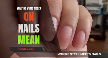 White Ridges on Nails: What Your Body Is Trying to Tell You