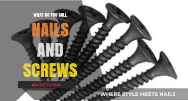 Nails and Screws: Understanding the Right Fastener Names and Uses
