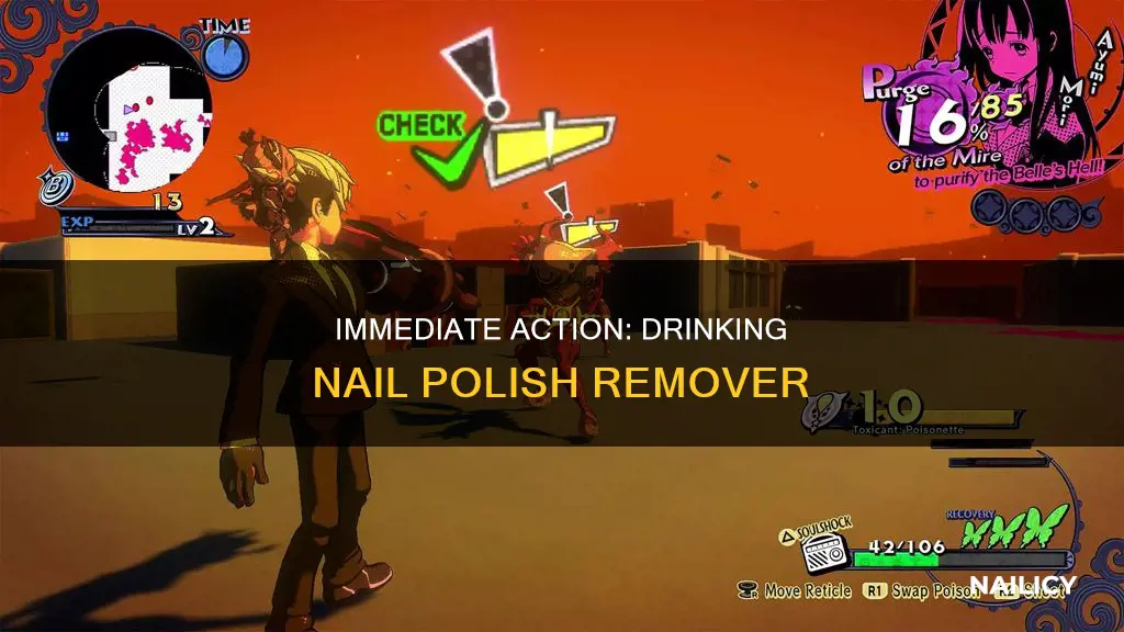what do you do if you drink nail polish remover