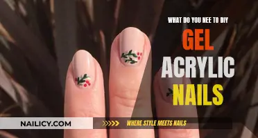 Gel Acrylic Nails: DIY Guide for Beginners