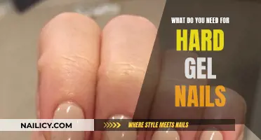 Gel Nails: Essential Tools for Hard Gel Application