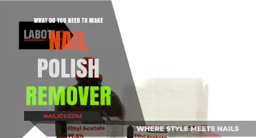 Creating Nail Polish Remover: Ingredients and Process