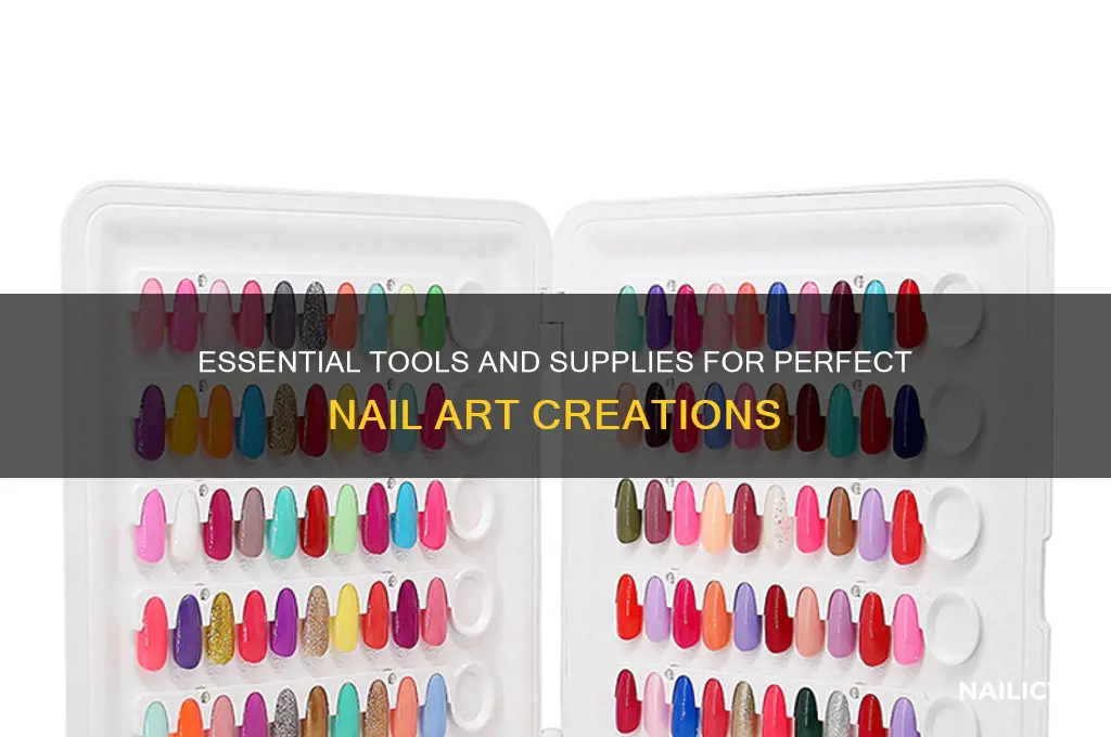 what do you need to make nails