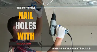 Patching Nail Holes: Quick Fixes for Smooth Walls and Surfaces