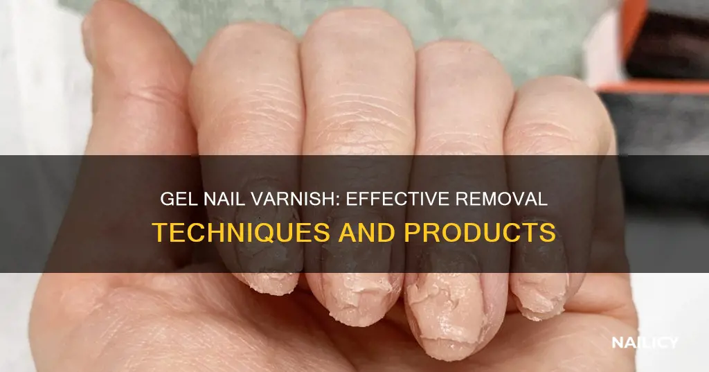 what do you use to remove gel nail varnish