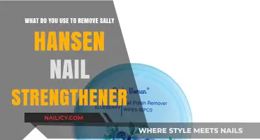 Effective Removers for Sally Hansen Nail Strengthener