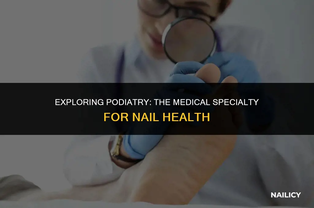 what doctor deals with nails