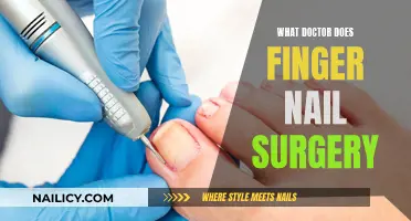 Uncovering the Expert: Who Performs Finger Nail Surgery?