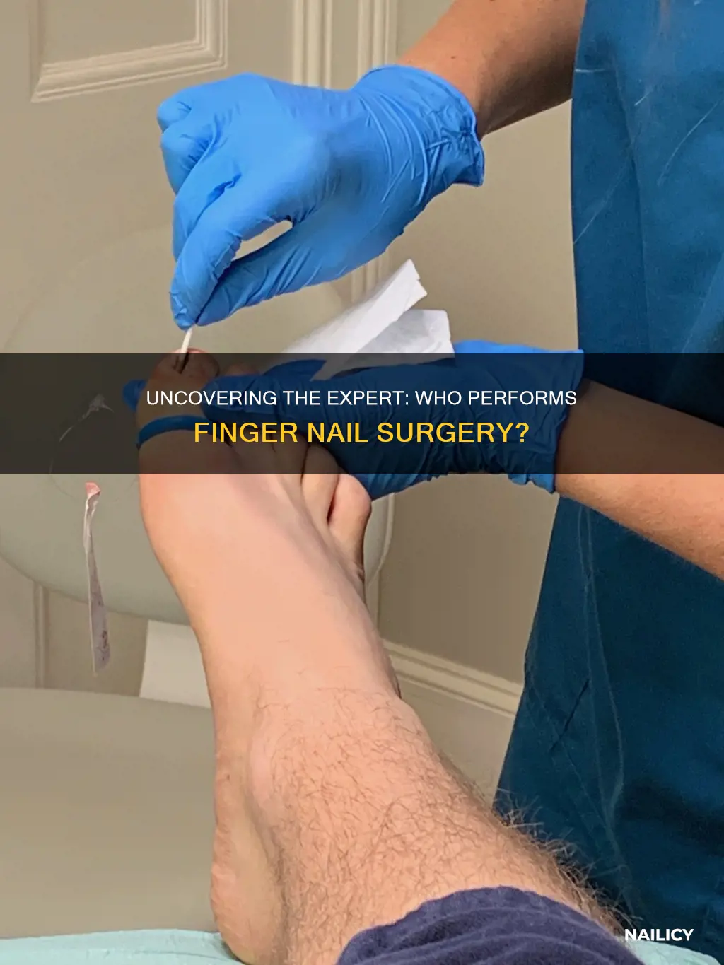 what doctor does finger nail surgery