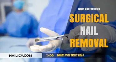 Podiatric Surgery: Nail Removal and Recovery