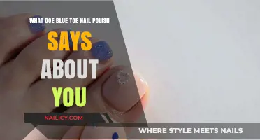 Blue Toenail Polish: Unveiling Personality Traits and Style Statements