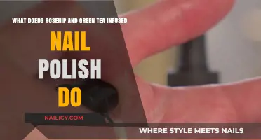 Rosehip & Green Tea Nail Polish: Benefits for Stronger, Healthier Nails