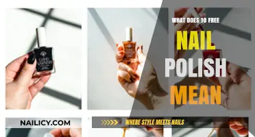 Unveiling the Deal: What Does '10 Free' Nail Polish Truly Mean?