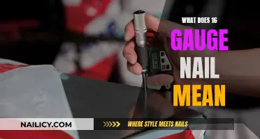 Understanding 16-Gauge Nails: Their Meaning and Applications
