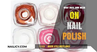 Understanding Nail Polish Labels: Decoding the 30m Expiration Meaning