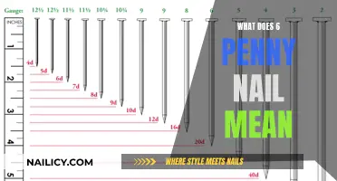 Unveiling the Mystery: What Exactly is a 6 Penny Nail?