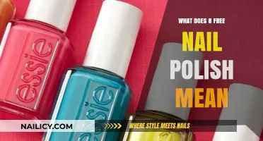 Unveiling the Meaning Behind 8 Free Nail Polish: A Safer Manicure Choice