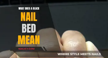 Understanding the Black Nail Bed: Causes and Concerns