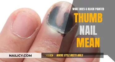 Unraveling the Mystery: What Your Black Thumb Nail Reveals