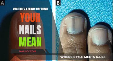 Uncover the Mystery: Brown Line on Your Nails