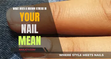 Uncover the Mystery: What Causes a Brown Streak in Your Nails