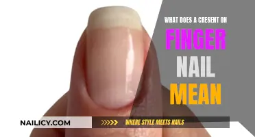 Unraveling the Mystery: What Does a Crescent on Your Nail Mean?