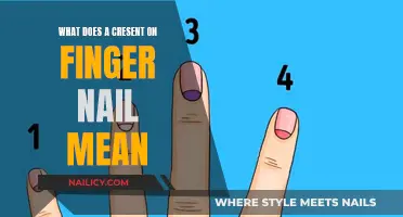 Crescent Moons on Fingernails: What Do They Mean?