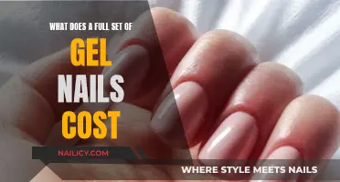 Gel Nails: The Cost of a Full Set
