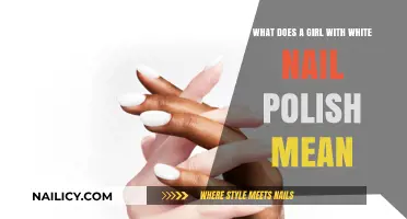 Decoding White Nail Polish: What Does It Mean for Girls?