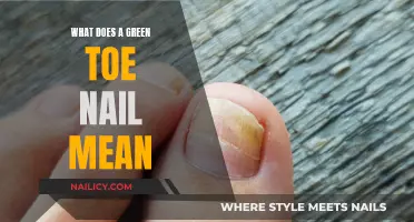 Unraveling the Mystery: What Does a Green Toe Nail Indicate?