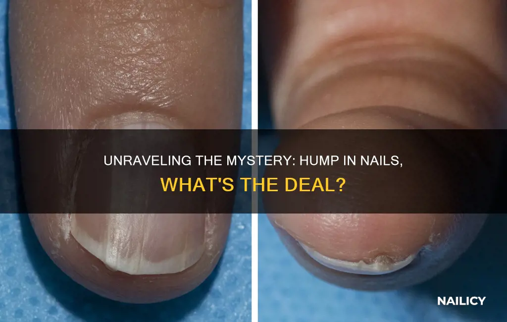 what does a hump in my nails mean