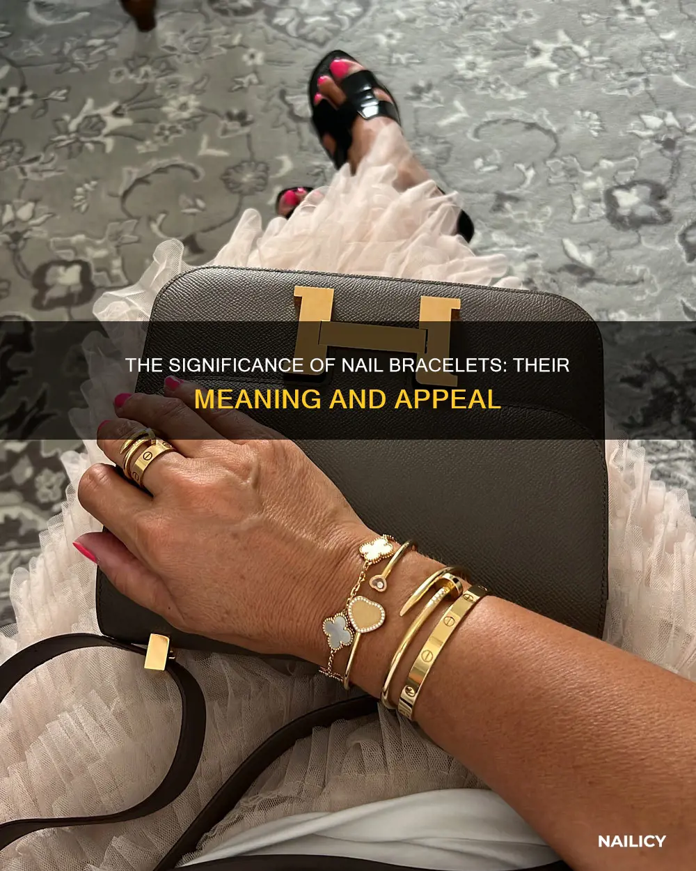 what does a nail bracelet mean