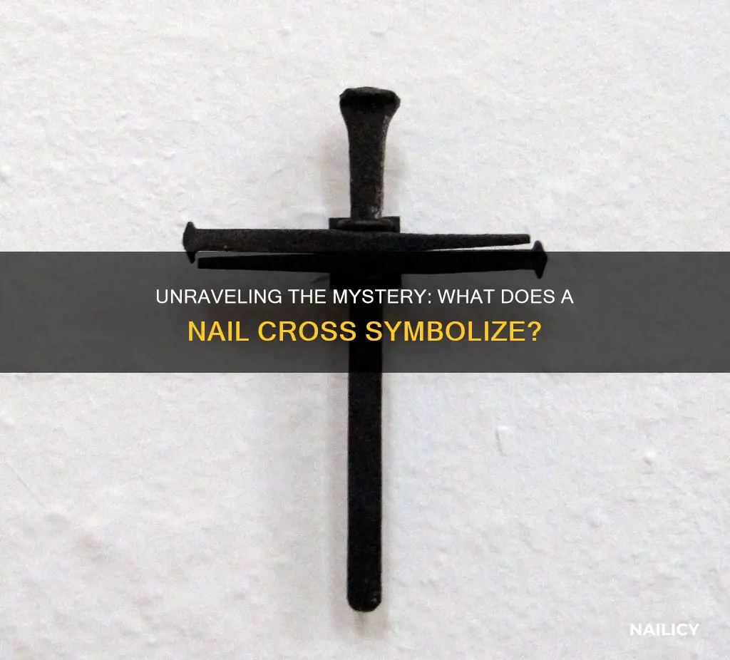 what does a nail cross mean