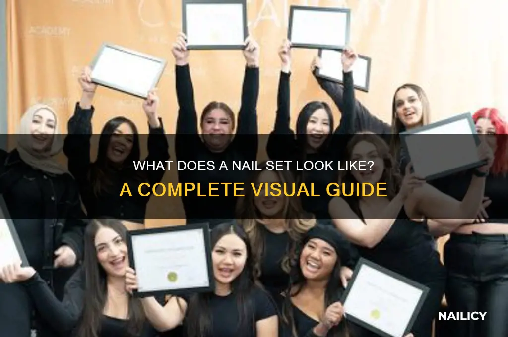what does a nail set look like
