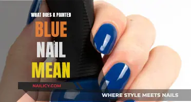 Unraveling the Mystery: What Your Blue-Painted Nails Say