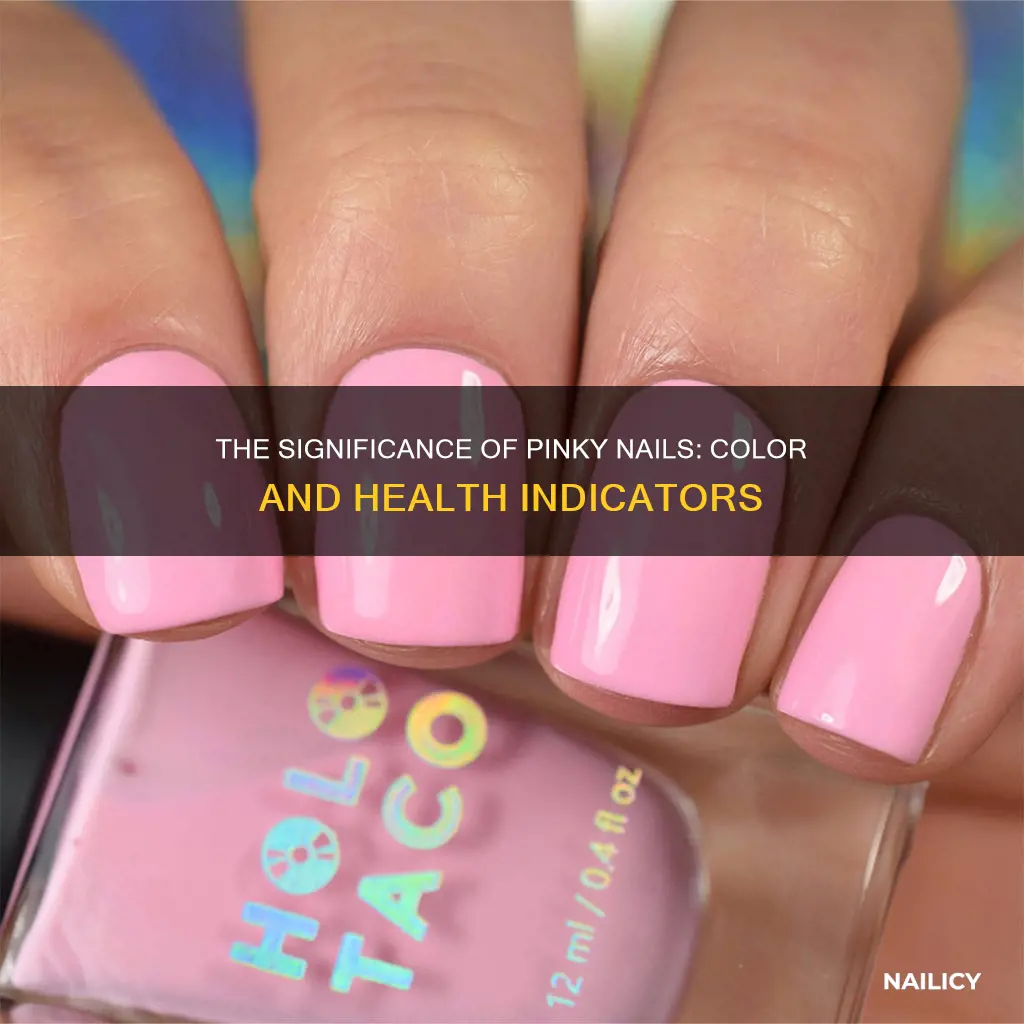 what does a pinky nail mean