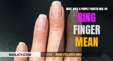 The Secret Meaning Behind Purple Nails